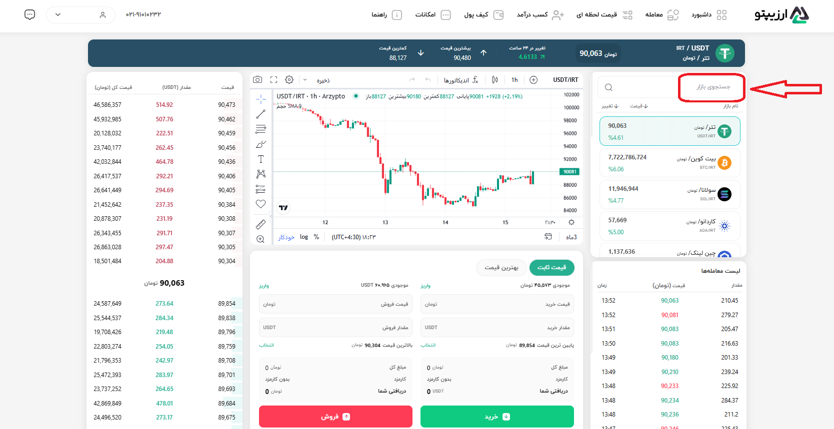 بازار معاملاتی