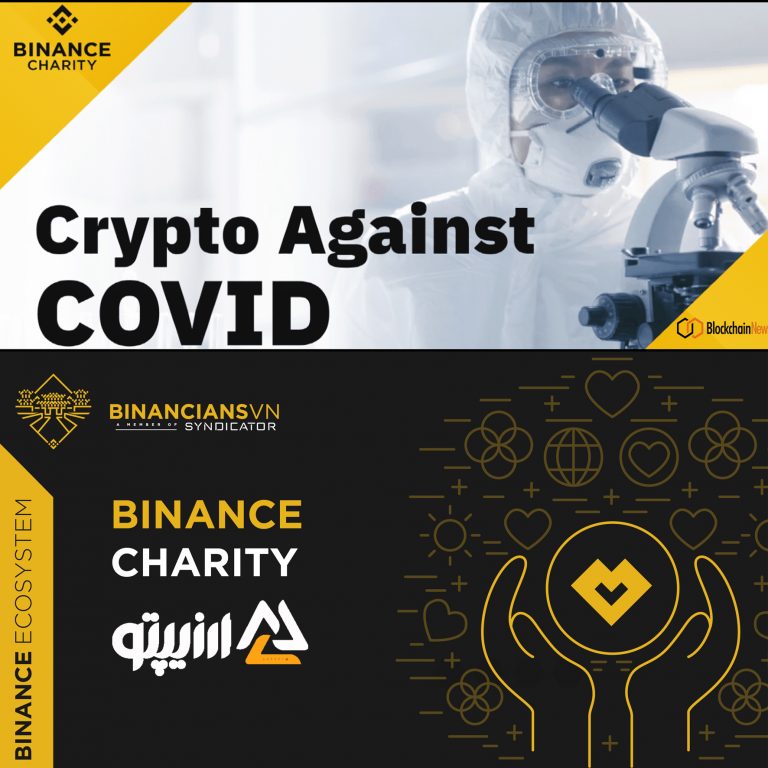 کمک خیریه بایننس برای مقابله با بیماری کرونا با استفاده از فنآوری بلاکچین
