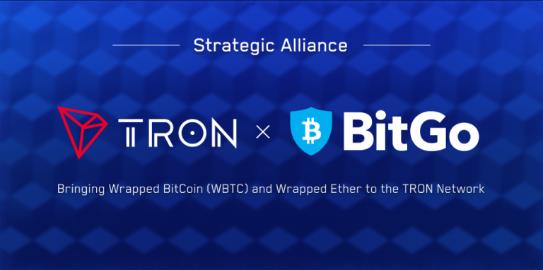 Bitgo از همکاری بیت کوین WBTC با ترون خبر داد