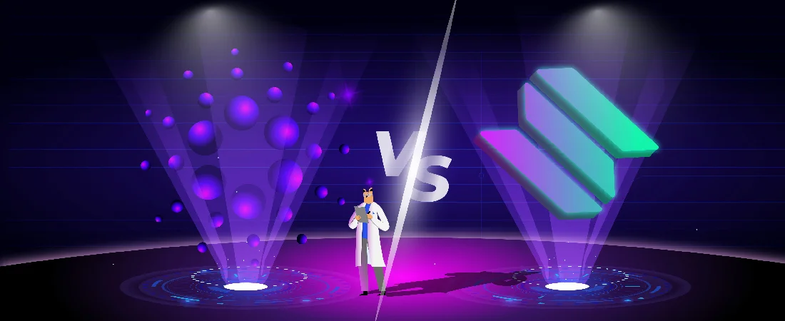 مقایسه کاردانو و سولانا رقبای اتریوم