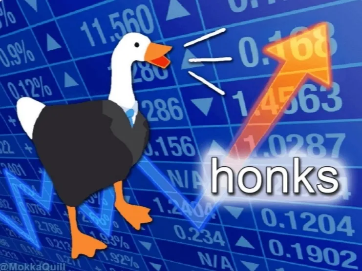 قیمت هونک(HONK) 42 درصد افزایش یافت و به بالاترین حد خود رسید