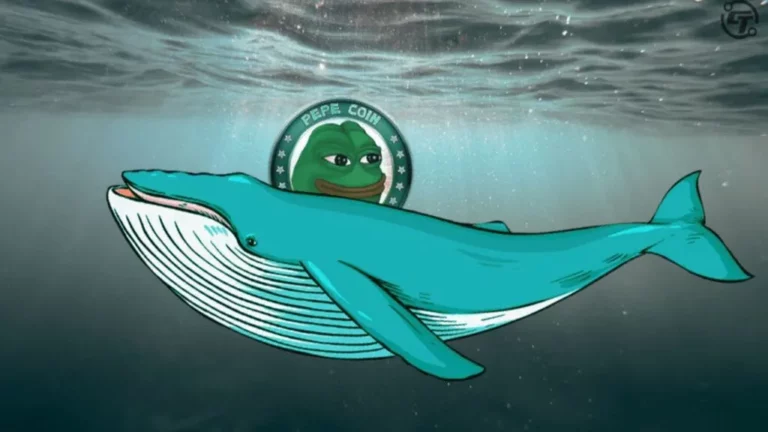 انتقال بیش از 1 تریلیون PEPE توسط یک نهنگ به بایننس