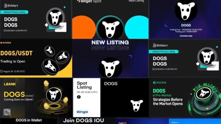 قیمت DOGS پس از یک روز معامله 30 درصد کاهش یافت